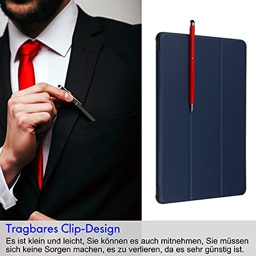 Długopis do tabletu [10 kolorów] ekran dotykowy Stylus Pen i czarny tusz długopis 2 w 1 do wszystkich telefonów komórkowych, tabletów, iPhone i-Pad Pro Air mini Smartwatch Samsung Galaxy Microsoft Surface Google Chromebook