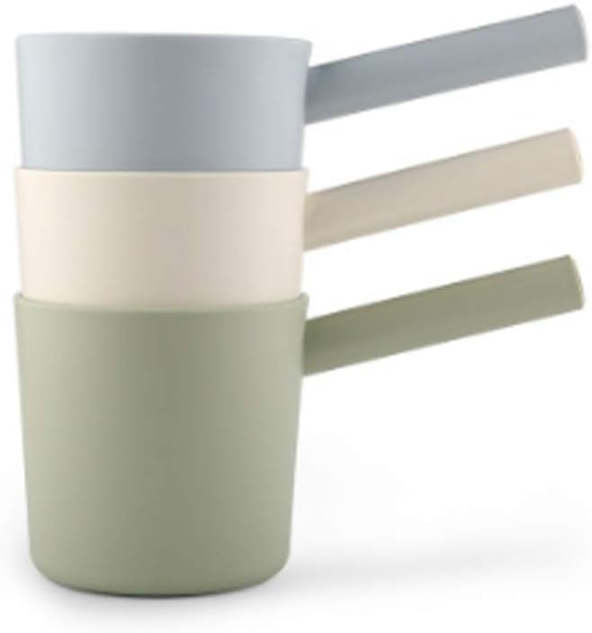 Kitchen Plastic Water Scoop Spoon Household Long Handle Children Shampoo Cup