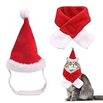 Disfraz de Navidad para Mascotas, Gorro de Navidad para Mascotas, Sombrero Gorro Navidad Perro y Gato, Disfraces Navidad para Gatos Perros, Sombrero de Santa y Bufanda Traje Decoración Navideña 3 Disfraz de Navidad para Mascotas, Gorro de Navidad para Mascotas, Sombrero Gorro Navidad Perro y Gato, Disfraces Navidad para Gatos Perros, Sombrero de Santa y Bufanda Traje Decoración Navideña