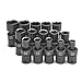 SK PROFESSIONAL TOOLS 34350 Impact Socket Set,1/2