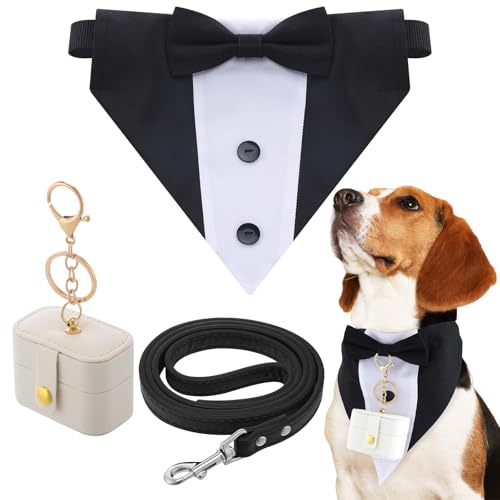 Set de Disfraz para Perro Tuxedo para Boda