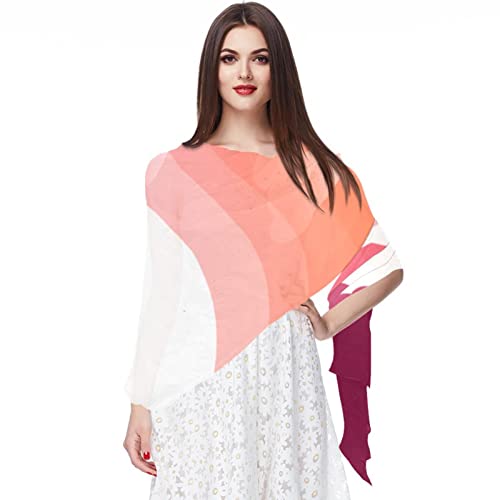 Foulard en mousseline de soie phare, la solution élégante contre le cou frileux avec style multicolore