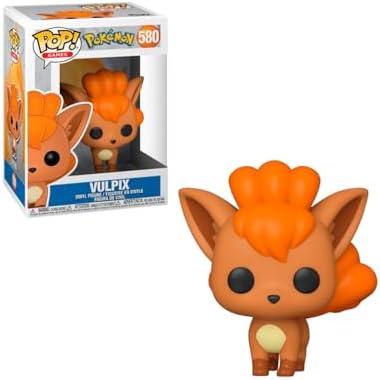 Candide, Boneco, Funko POP! Vulpix, Pokémon - 10 cm