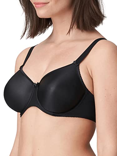 Primadonna Women's -1330 Satin Seamless Underwire Bra 016, Black, 40H #TOP1