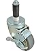 Caster;STEM; 3-1/2"W/BRK;Gray