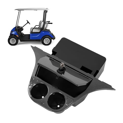 WUTIST Dash Compartment Compatible with Yamaha G29 Drive Golf Carts Plastic-PP Carbon Fiber Color Dash Compartment