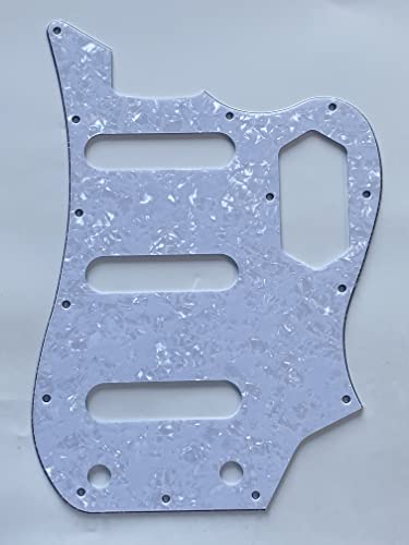 For Fit Fender Squier ���B���e�[�W ���f�B�t�@�C�h �x�[�X VI �M�^�[ �s�b�N�K�[�h (4 �v���C �z���C�g �y����)