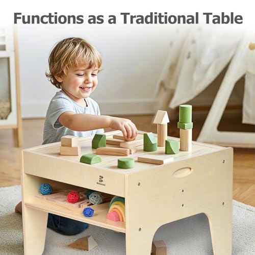 Table lumineuse sensorielle avec rangement pour jeu éducatif - 5