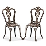 Découvrez le confort et le style avec nos chaises de patio d'extérieur, conçues pour la détente dans n'importe quel environnement. Fabriquées à partir d'aluminium moulé avec revêtement en poudre, ces chaises offrent une résistance exceptionnelle aux intempéries. Parfait pour votre jardin, balcon ou terrasse, ils se peignent avec longévité, ce qui en fait un excellent ajout à votre collection de fourrure en plein air.