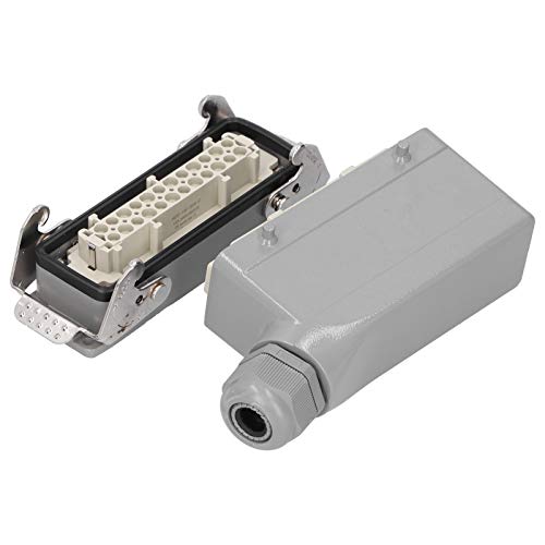 Conector de latón de alta resistencia con 24 contactos impermeables 3