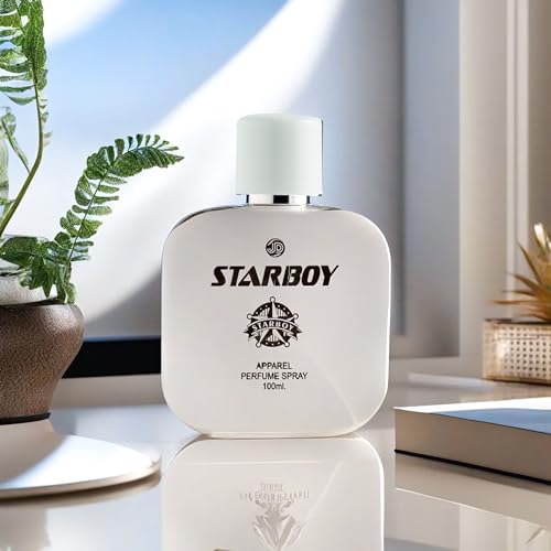 Image of JD INTERNATIONAL STAR BOY WHITE Apparel Unisex Perfume with Long Lasting Fragrance - 100 ml |Perfume for Men & Women