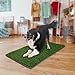 Oxtxuzdm Absorbent Portable Pet Bathroom Turfs Mats Weather Dog Potty Replacements for Pet Dog Weatherproof Grasses Pad