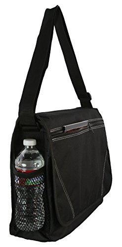 Messenger Bag with Organizer attached to bag front3