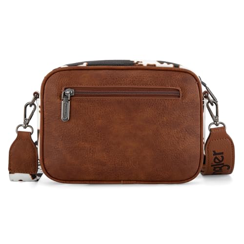 Wrangler Crossbody Bag for Women Multi Pocket Crossover Bag Shoulder Pursea with Adjustable Strap4