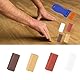 Hartwachs Reparaturset, 4 Farben Laminat Reparaturset, Holz Parkett Reparaturset, Holzkitt Eiche Fliesenreparaturset, zum Auffüllen Reparieren von Kratzern und Löchern, mit 1 Spachtel