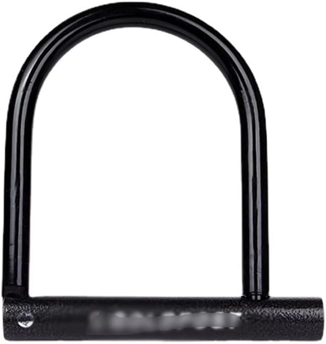 Padlock with Key Bicycle U-Shaped Lock Motorcycle Electric Vehicle U-Shaped Door Lock Storefront Glass Door Extended Padlock Bicycle U-Lock