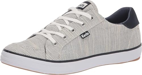 Keds Zapato con Cordones Center 3, Zapatillas Mujer, Azul Marino A Rayas, 38 EU Keds Zapato con Cordones Center 3, Zapatillas Mujer, Azul Marino A Rayas, 38 EU