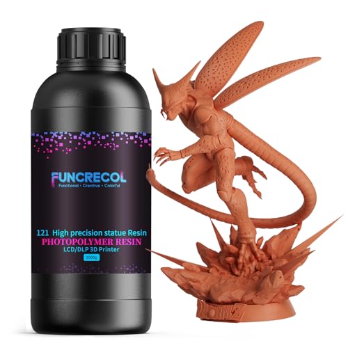 FUNCRECOL ~j`Ap3Dv^[Ak&xA炩ȃZ~bN̂悤ȎdグA405nm UVd^tHg|}[ LCD/DLP/MSLAv^[p(bhbNXJ[A1000g)