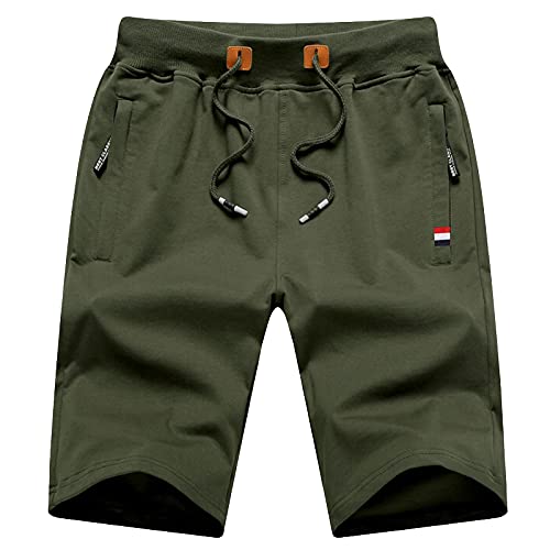 Short classique en coton gris taille M contre la chaleur - 4