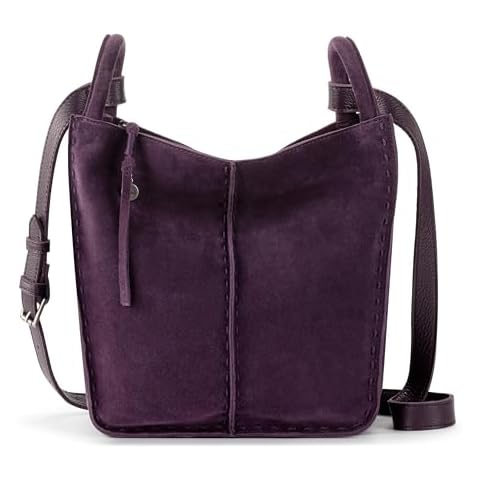 The Sak Los Feliz Crossbody Purse - Women's Leather Handbag For Everyday & Travel - Cross Body With Adjustable Shoulder Strap Cover