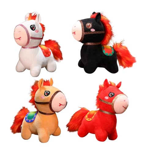 Cadeaux ensemble de jouets en peluche doux pour le Nouvel An