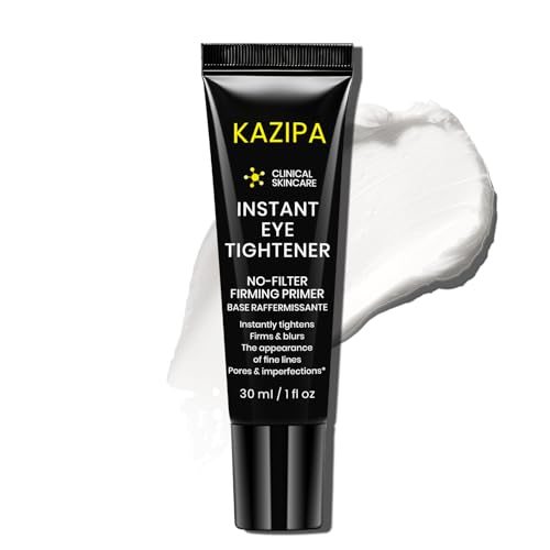 Anti Aging Eye Cream with Hyaluronic Acid & Vitamin E – Hydrating Under Eye Cream for Visible Wrinkles & Bag Appearance, Helps Visibly Tighten & Reduce Puffiness