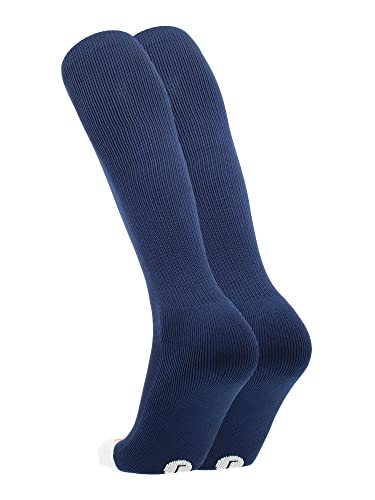 Madsportsstuff Pro Line Over The Calf Baseball Socks (Navy, Large) #TOP5