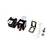 ENPNRMLEH DC 12V 40A 2 H4 Bulbs Socket Headlight Cable Relay Kit for Car Vehicle Auto