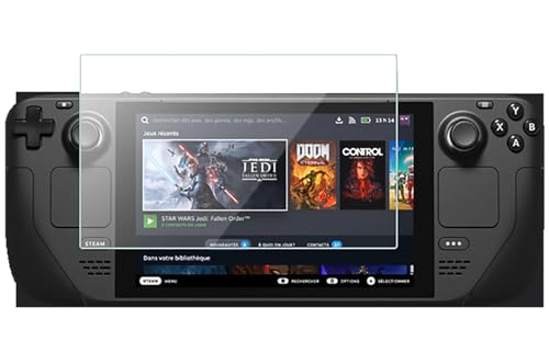 【1枚セッ】For Steam Deck OLED フィルム 保護フィルム ガラスフィルム【BAOLINTX】日本旭硝子製 気泡防止 耐指紋 飛散防止処理 硬度9H Steam Deck OLED 液晶保護フィルム