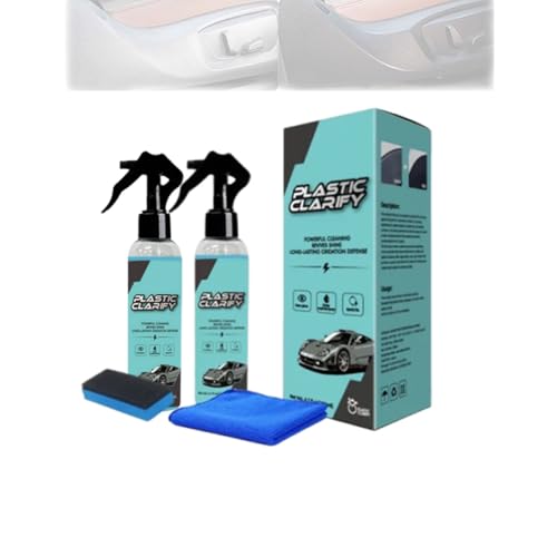 Spray rénovateur plastiques haute efficacité pour redonner un aspect neuf