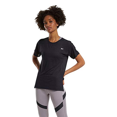 Reebok Wor AC Tee Tricot Femme haut anti-transpiration à séchage rapide pour fitness