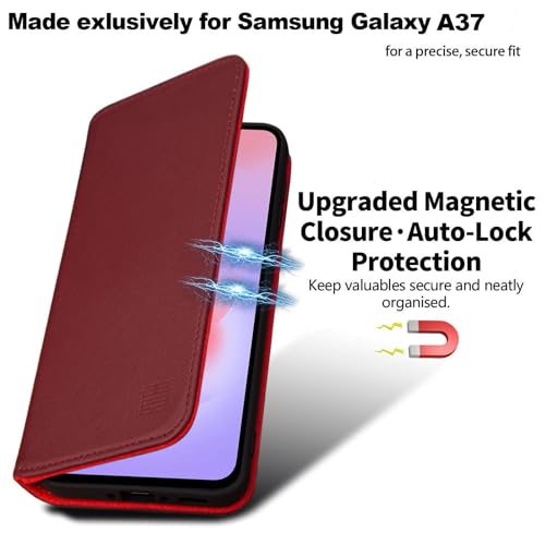 Coque Samsung Galaxy A37 5G avec blocage RFID et fente CB, l'étui portefeuille total - 2