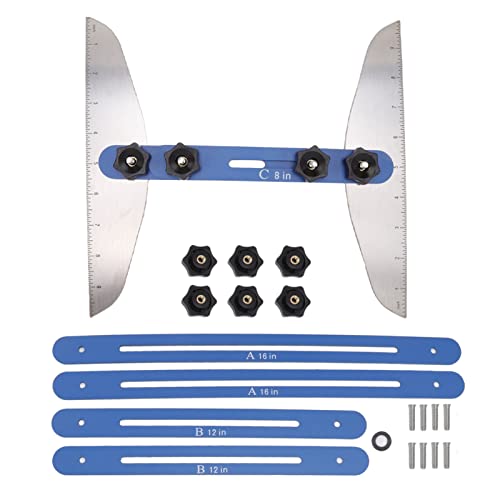 �K�i���ݖʁA�K�i�̂Ȃ��X�`�[�����K�i���ݖʃe���v���[�g�c�[���A8�C���` 12�C���` 16�C���`�̃X�P�[���t���ASt�AS�A�I�p (��)