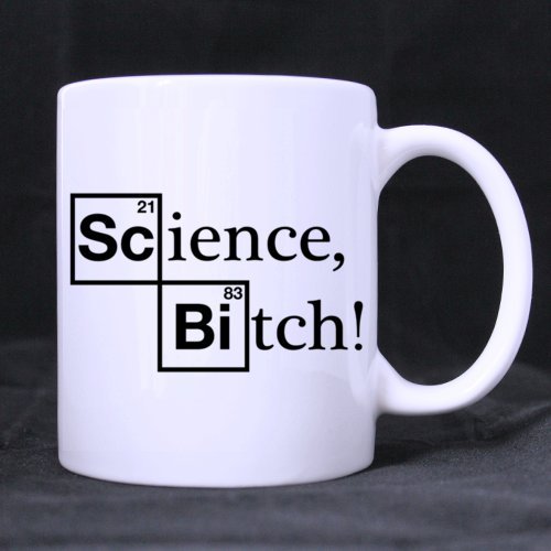 Funny Style Chemical Elements Science Bitch 11OZ/100% Ceramic Mug Custom Coffee/Tea White Cup Mug