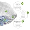 GhostBed Shredded Memory Foam Pillow with Adjustable Gel Memory Foam and Cooling Breathable Cover - Standard Size Shredded Memory Foam Pillows CertiPUR-US Certified 1-Pack #3