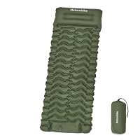 Naturehike キャンプ マット 足踏み式 エアマット コンパクト 枕付き Amazon.co.jp: Naturehike キャンプ マット 足踏み式 エアマット