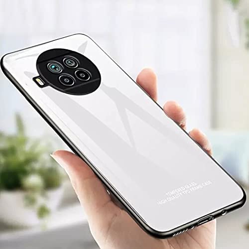 Getkart Luxurious Glass Back Case Cover For Xiaomi Mi 10i 5g Soft 