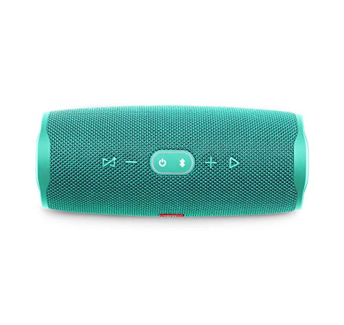 Image of JBL Charge 4 Waterproof Portable Bluetooth Speaker- Teal, 5.10 x 9.12 x 4.4 (Renewed)