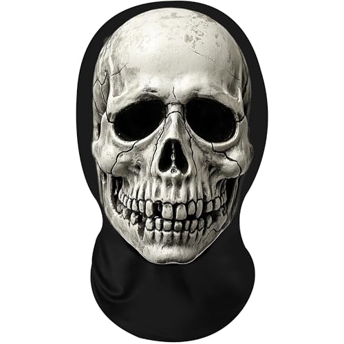 Skull Mask Print Spandex Veil Headscarf for Costume Parties &