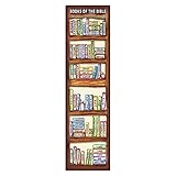 Christian Art Gifts Books of The Bible Heavy Paper Bookmarks - Pkg. of 10 (BMP041)
