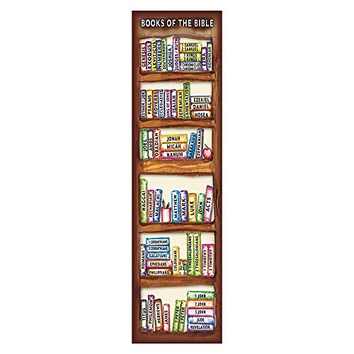 Christian Art Gifts Books of The Bible Heavy Paper Bookmarks - Pkg. of 10 (BMP041)