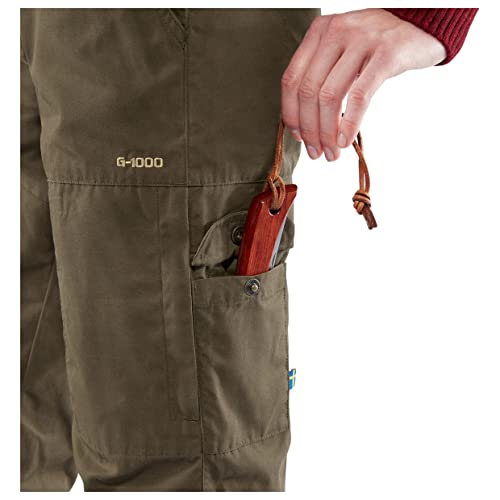 Fjällräven Damen Karla Pro Winter Hose, Black, 42