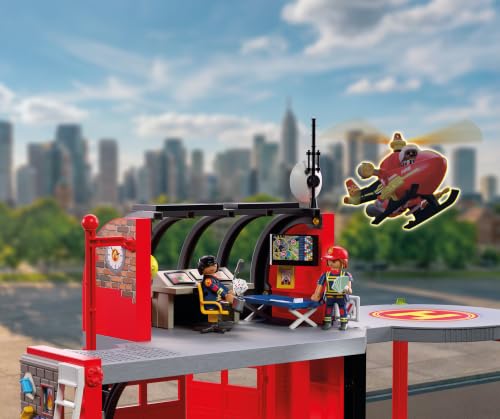 PLAYMOBIL 72191 Grande caserne de pompiers City Action - vue 8