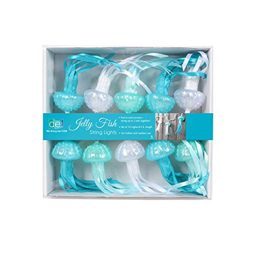 DEI Jellyfish String Light, white wire