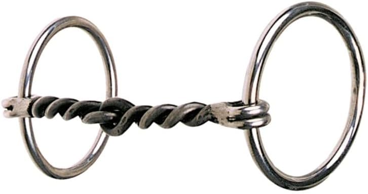 Reinsman Loose Ring Snaffle Twisted Sweet Iron Mouth
