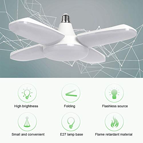 Fácil de usar, longa vida útil, luz dobrável ajustável de alto brilho, luz deformável, para interior