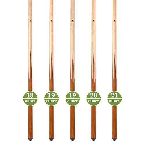 Set de 5 tacos de billar Sneaky Pete ASKA 58" Arce miniatura 3