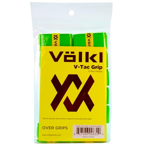 Volkl V-Tac Grip | Overgrip | Ultra Thin | Ultra Tacky | Super Absorbent | High Performance Tennis Grip