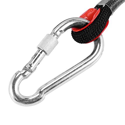 Corde d'escalade 12mm multifonctionnelle triple pour camping et spéléo - 4