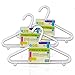Delta White Nursery Hangers 30 Pack For Baby, Toddler, Kids, Children (3 Packs of 10)